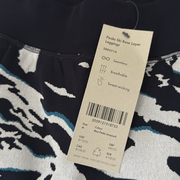 Sweaty Betty Peaks Ski Base Layer Leggings - Picture 7 of 11